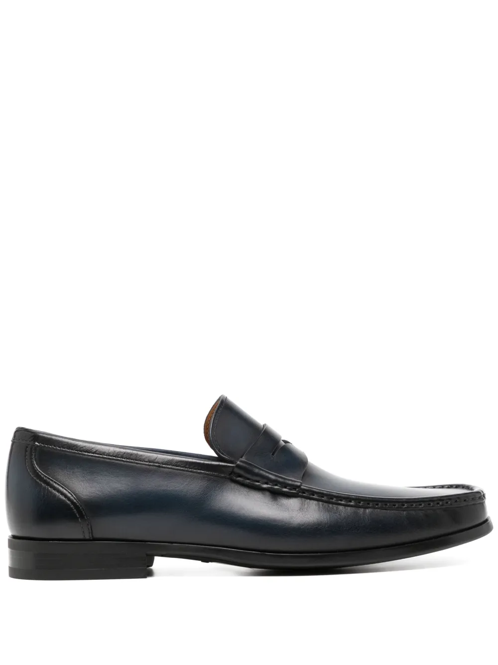 Magnanni leather loafers Blue