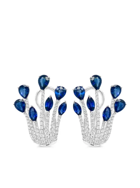 HYT Jewelry 18kt white gold diamond earrings