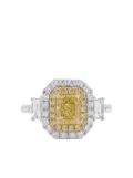 HYT Jewelry 18kt white gold diamond ring - Silver