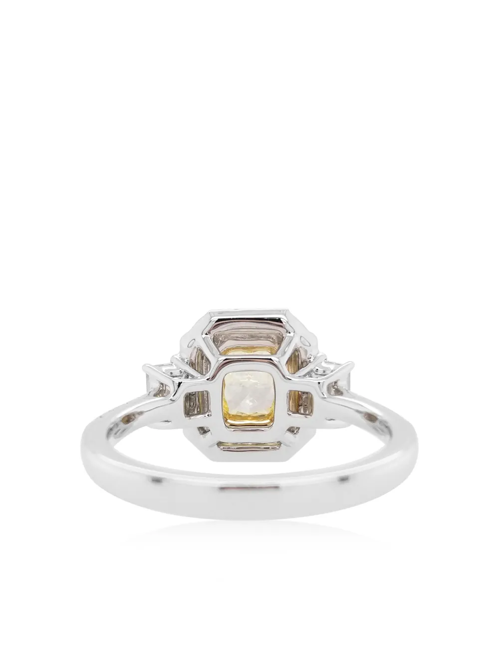 HYT Jewelry 18kt White Gold Diamond Ring Silber FARFETCH DE