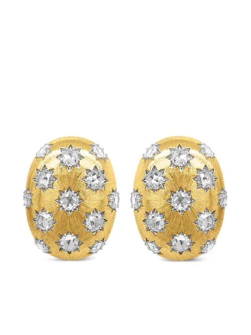 Boucles d'oreilles en 18ct pavées de diamants - HYT Jewelry - Modalova