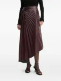 A.L.C. Tracy midi skirt - Red