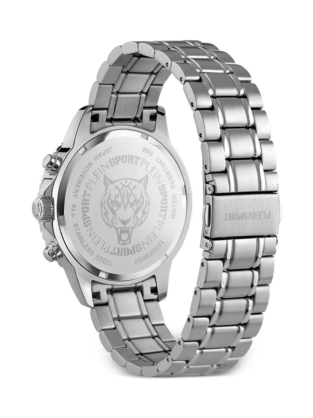 Plein Sport Sport Glam Chrono 44mm - Zilver