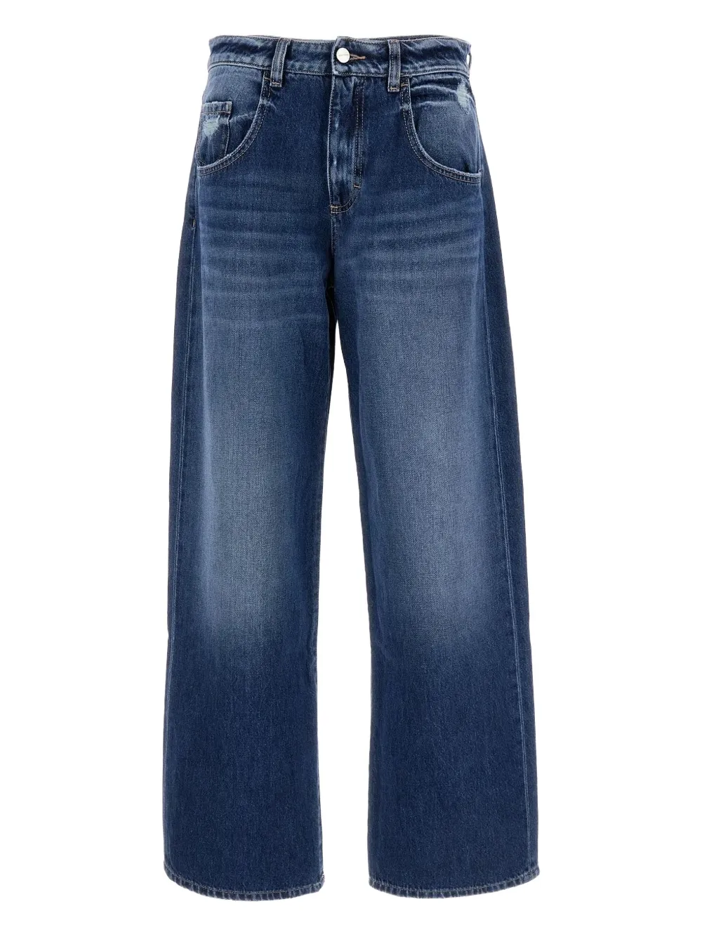 ICON DENIM star-detail cotton jeans | Blue | Image 1