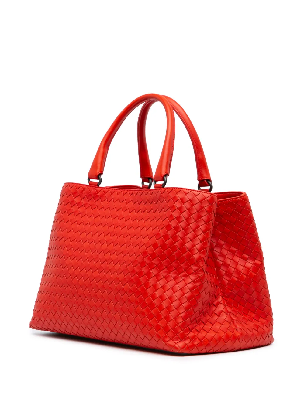 Bottega Veneta Pre-Owned 2012-2023 Intrecciato Milano tote bag - Rood