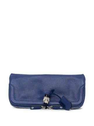 Alexander McQueen Pre-Owned 2010-2023 Calfskin Skull Padlock