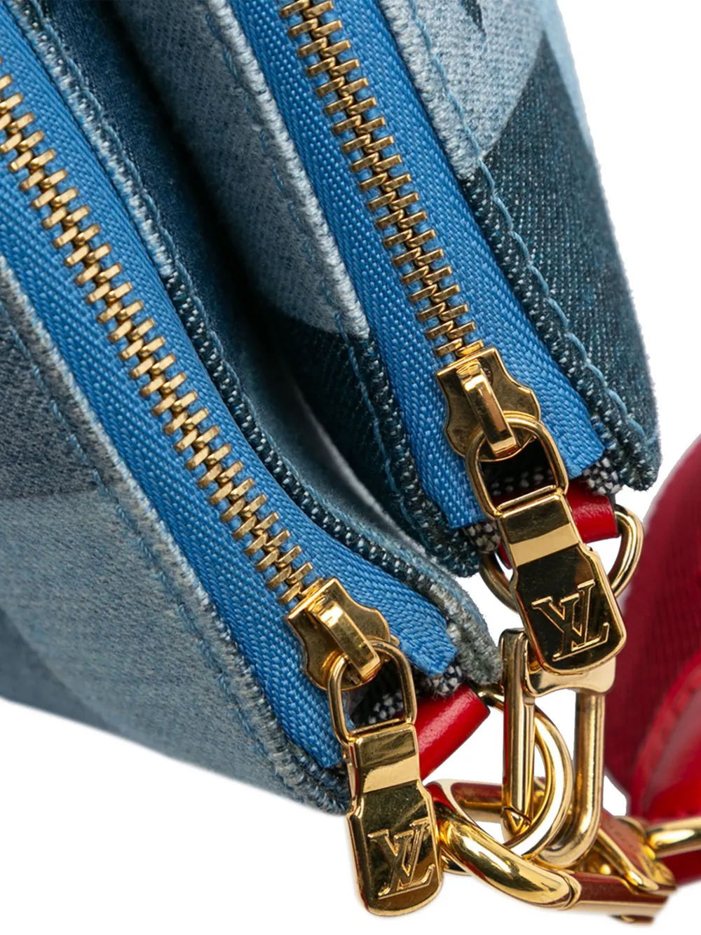 Louis vuitton multi pochette damier azur hot sale