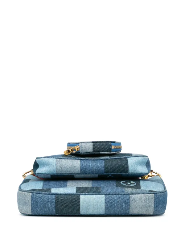 Multi pochette accessoires denim online