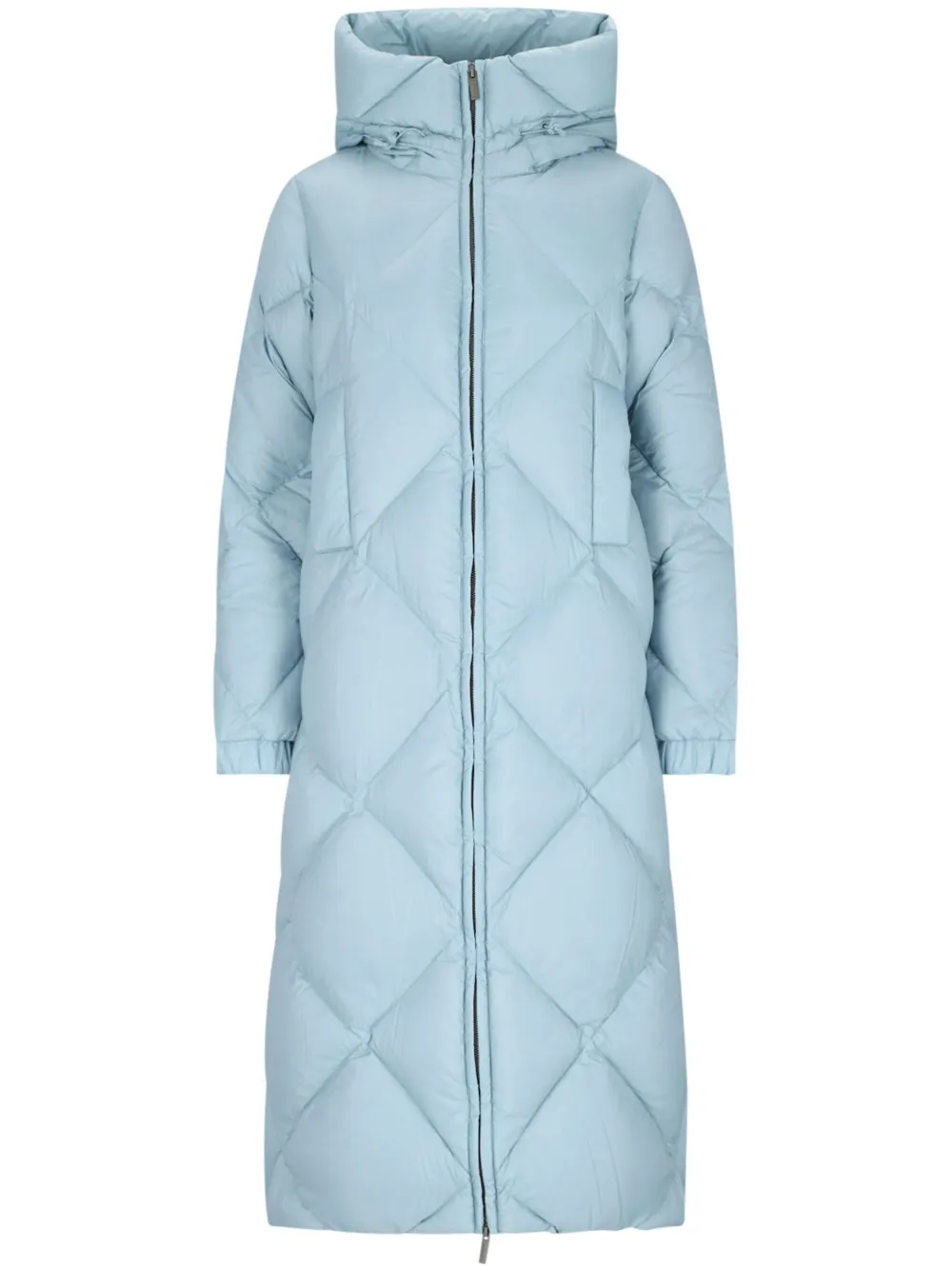 K-Way hooded padded coat | Blue | Image 1