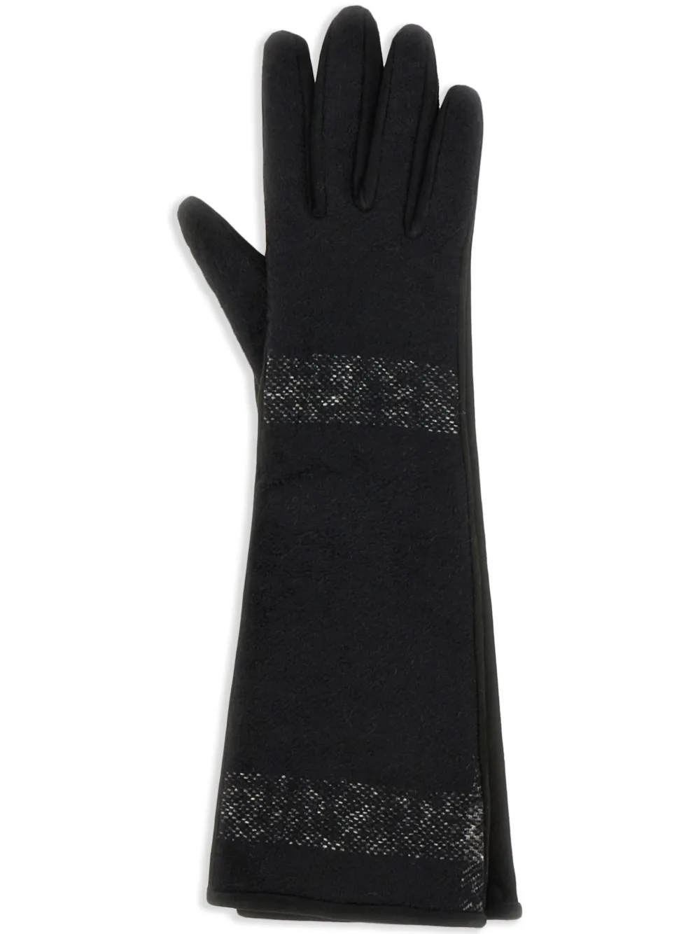 Dolce & Gabbana Handschoenen met stikseldetail Zwart