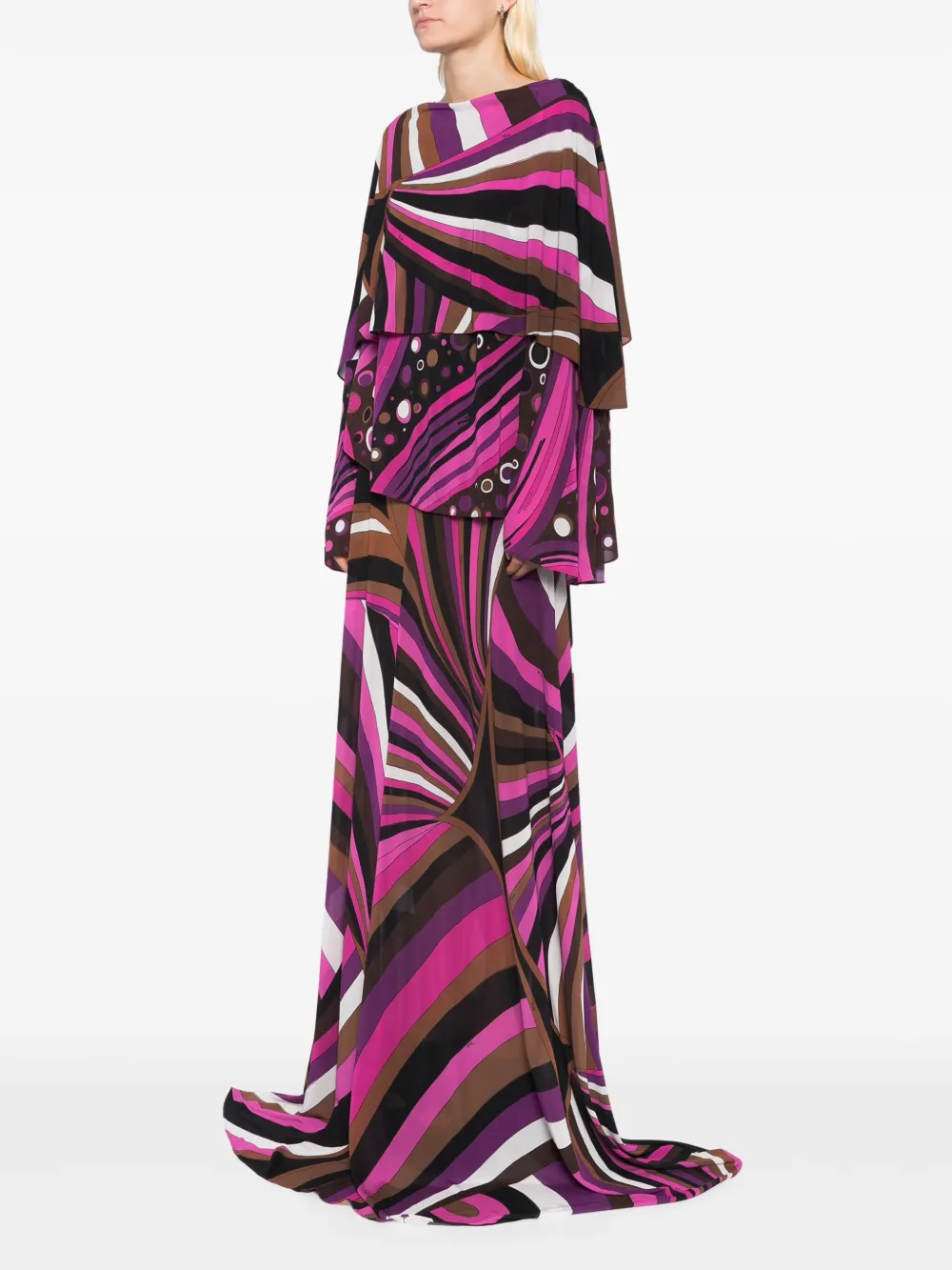 PUCCI Maxi-jurk Paars