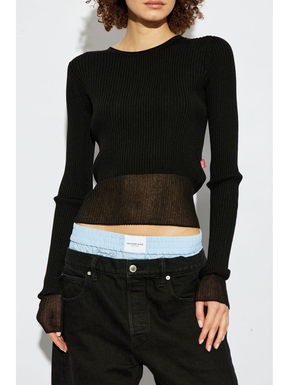 Diesel M-Sleshs knitted top Women