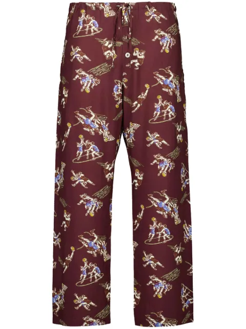 BODE Layup Printed pyjama pants