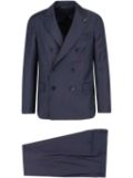 Lardini double-breasted suit - Blue