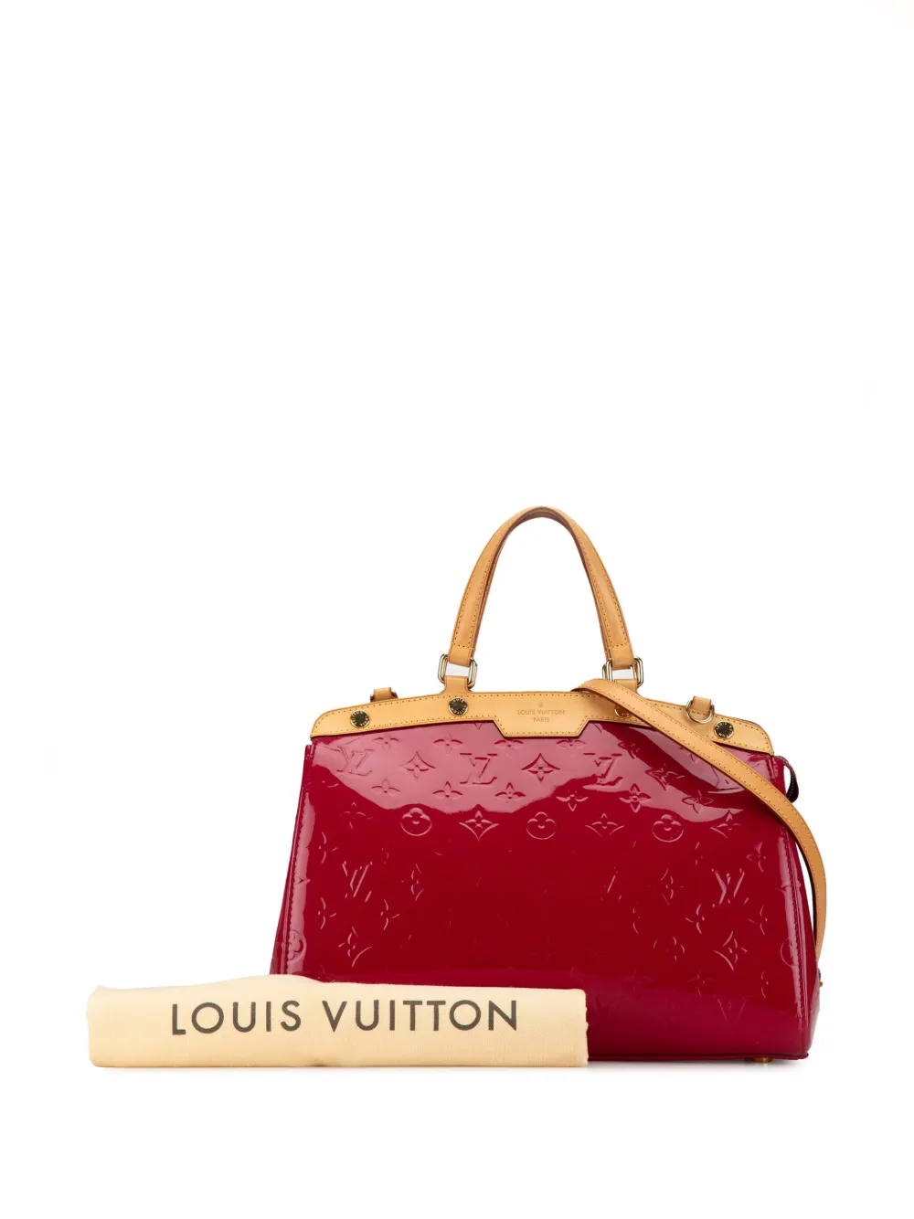 Affordable Louis Vuitton Pre-Owned 2014 Monogram Vernis Brea MM satchel WOMEN