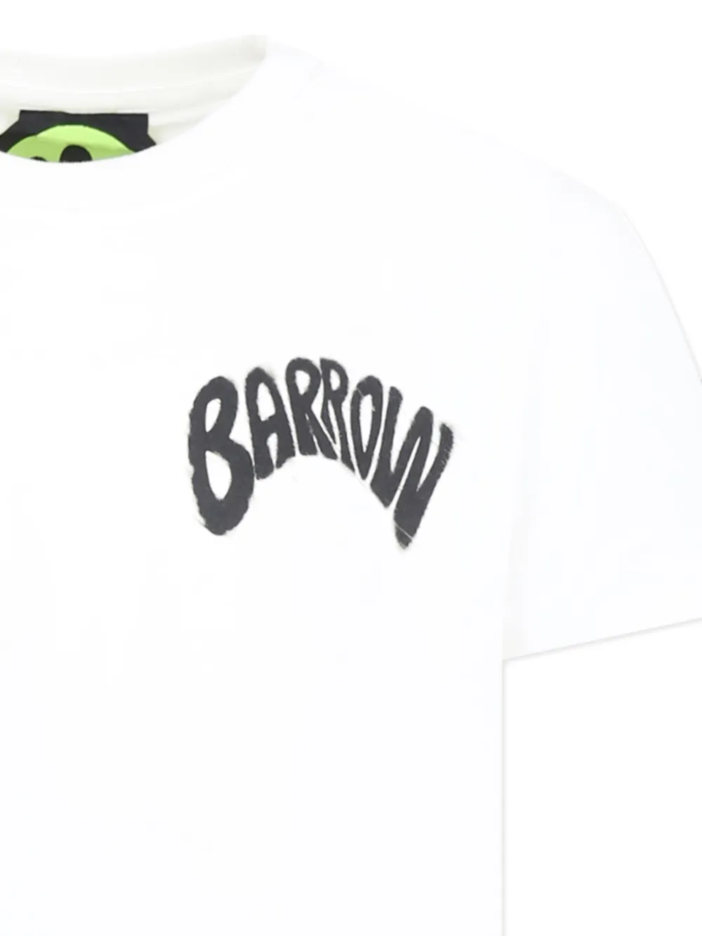 Barrow kids T-shirt met logoprint Wit