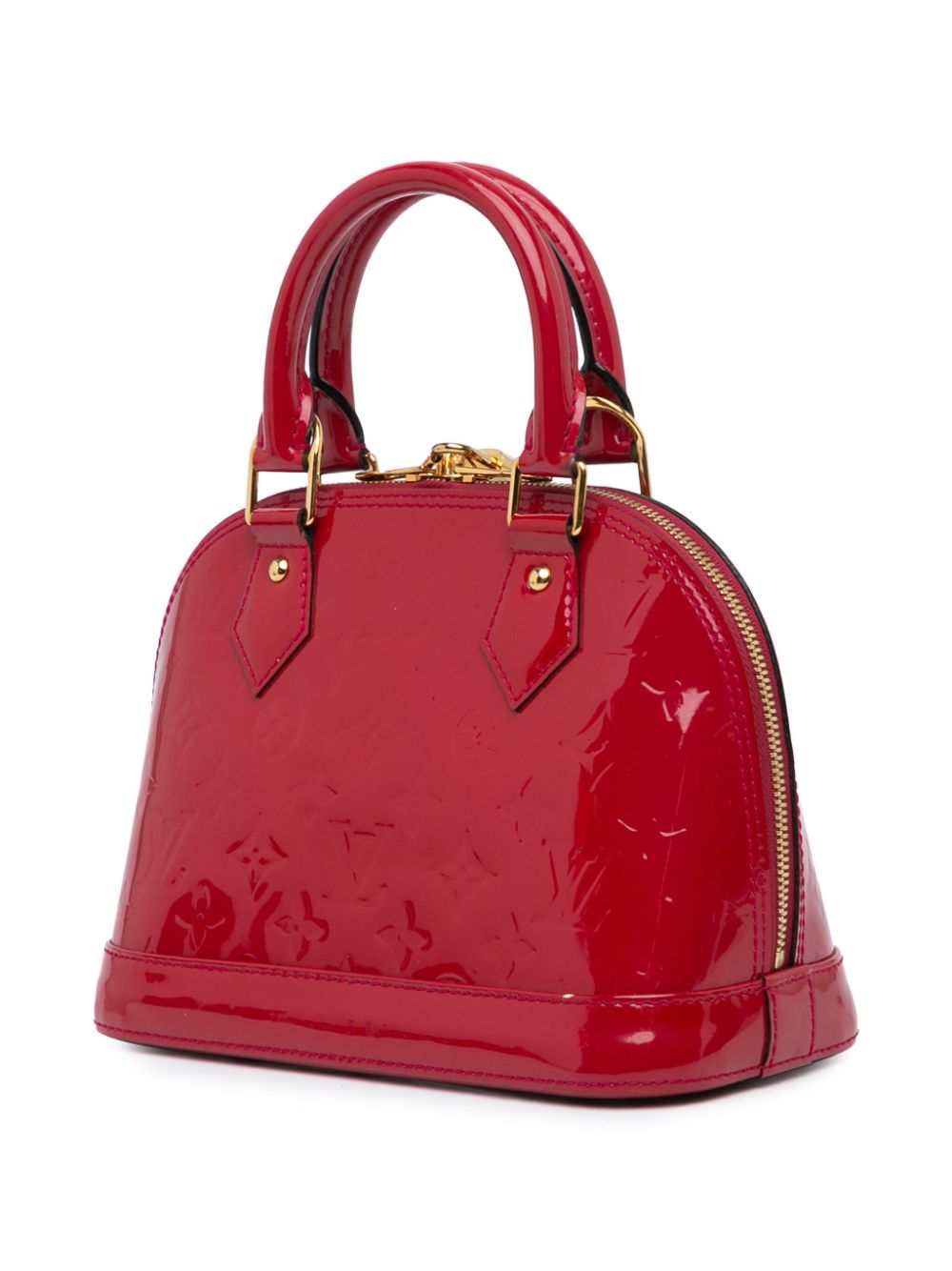 Louis Vuitton Pre-Owned 2013 Monogram Vernis Alma BB satchel - Roze