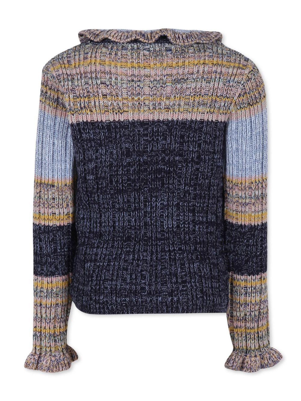 ETRO KIDS striped sweater - Blauw