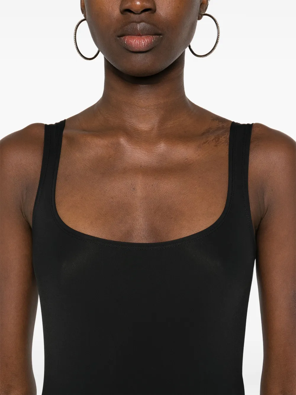Entire Studios Square-neck Jumpsuit In Black