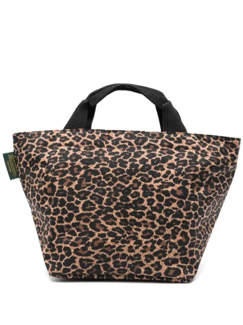 Hervé Chapelier tote mediana con estampado de leopardo
