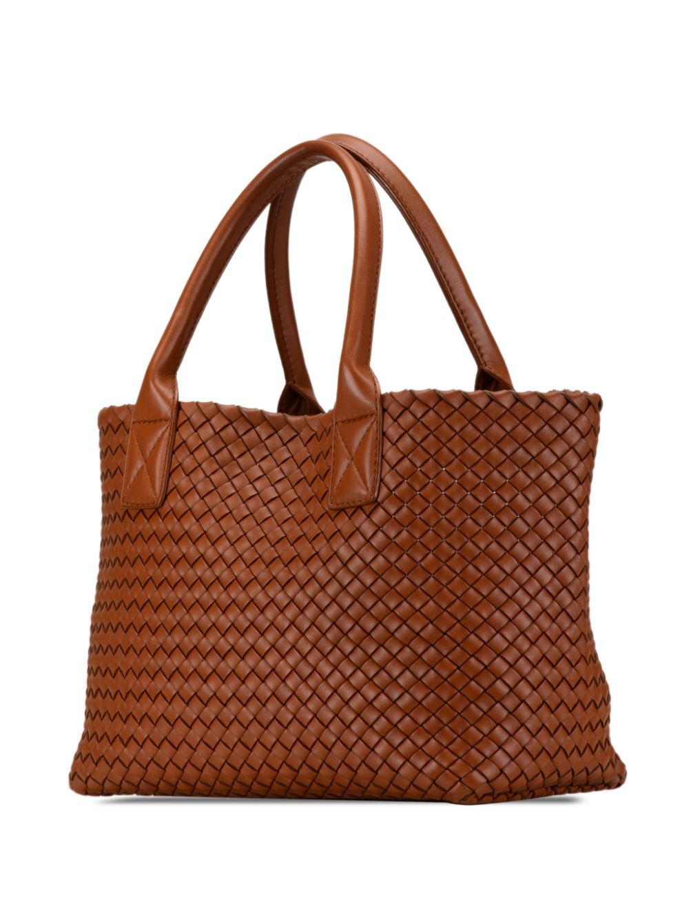 Bottega Veneta Pre-Owned 2012-2020 Intrecciato Cabat tote bag - Bruin