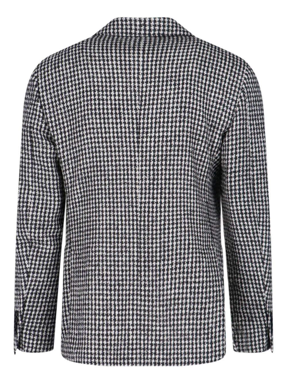 Lardini houndstooth blazer - Zwart