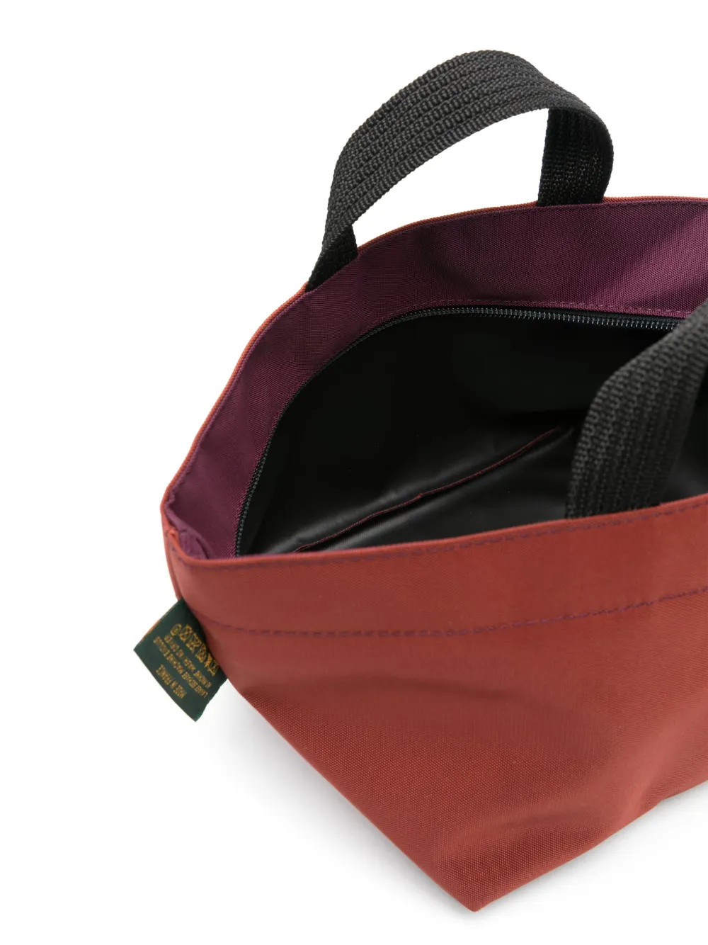 Hervé Chapelier Small zip-fastening Tote Bag | Orange