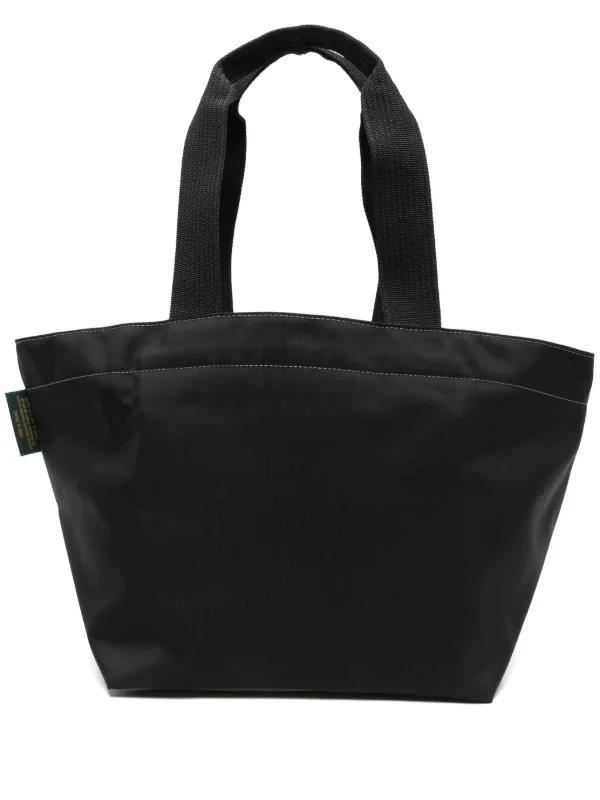 Hervé Chapelier square-bottom Tote Bag | Black | FARFETCH 