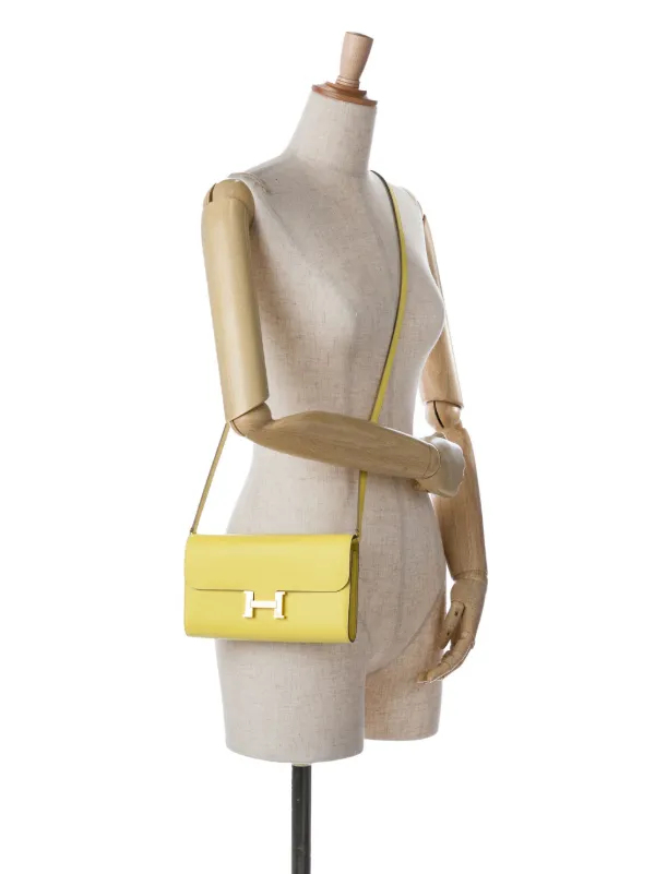 Hermès Pre-Owned Borsa a Tracolla Evercolor Constance Wallet To Go