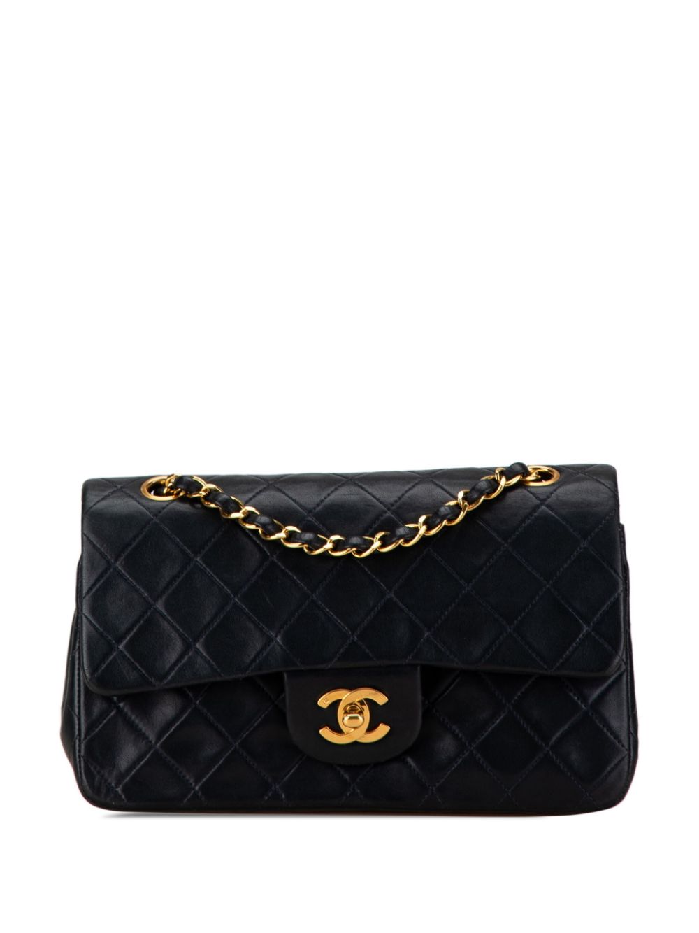 CHANEL 1991-1994 Small Classic Lambskin Double Flap shoulder bag Women