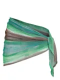 Amir Slama x Jade Jade tulle sarong - Green