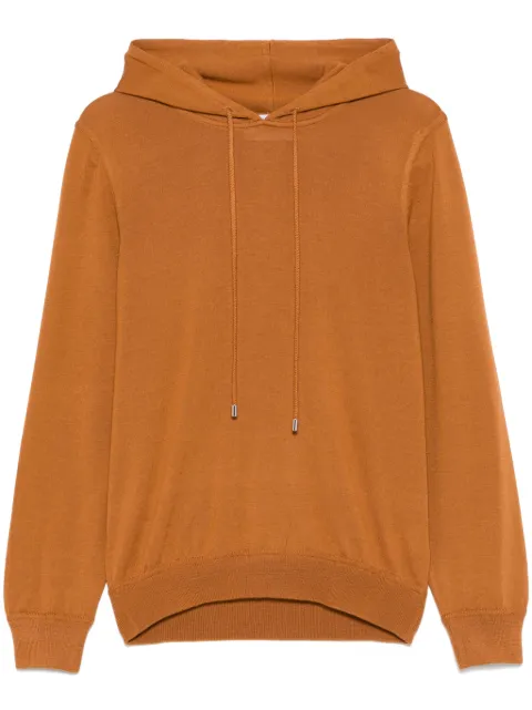 D4.0 fine-knit hoodie