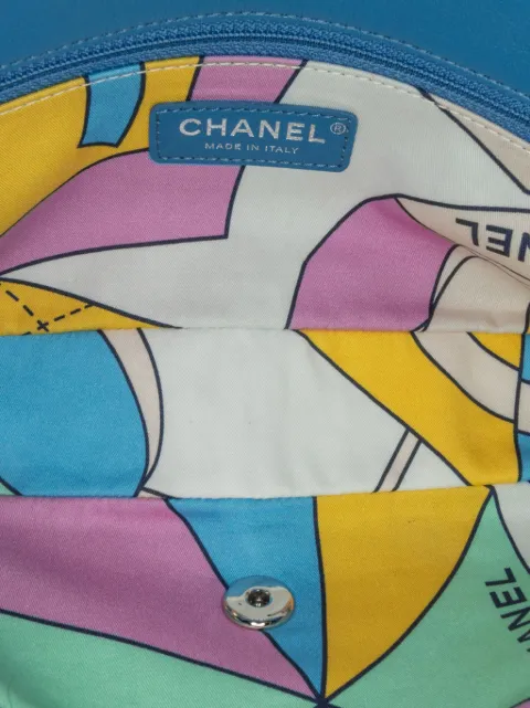 CHANEL Pre-Owned 2019 Medium Quilted Terry Cloth Coco Beach Flap crossbody bag MONL1HV9DWDZTD8M - 3