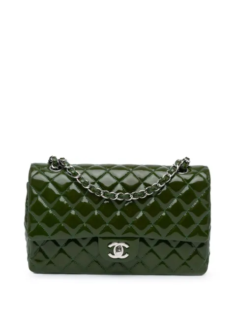 CHANEL Pre-Owned 2011 Medium Classic Patent Double Flap shoulder bag