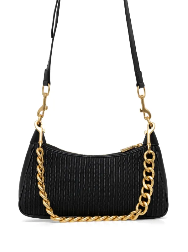 Love Moschino ロゴプレート ハンドバッグ | ブラック | FARFETCH JP
