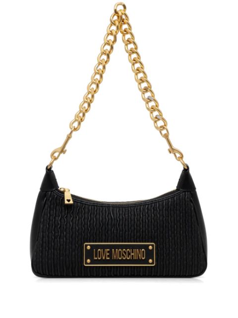 Love Moschino logo-plaque tote bag Women