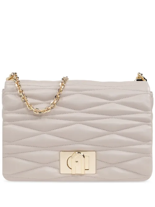 Sac porté épaule à design matelassé - Furla - Modalova