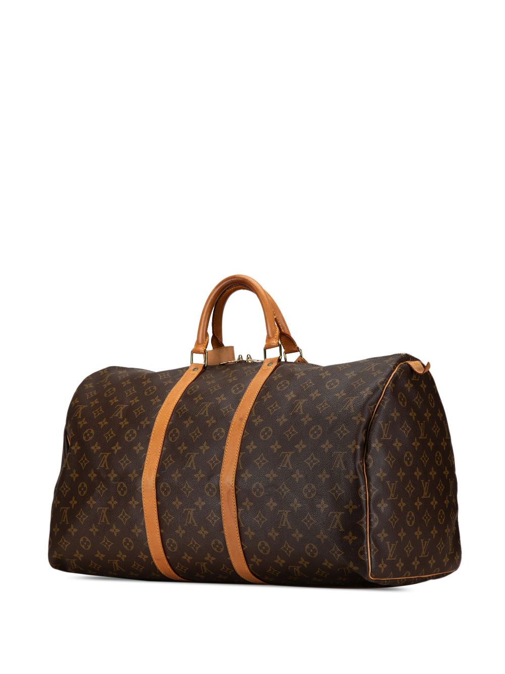 Louis Vuitton Pre-Owned 2008 Monogram Keepall 55 travel bag - Bruin