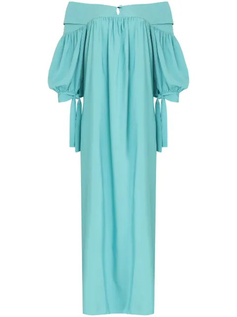 Amir Slama off-shoulder maxi dress