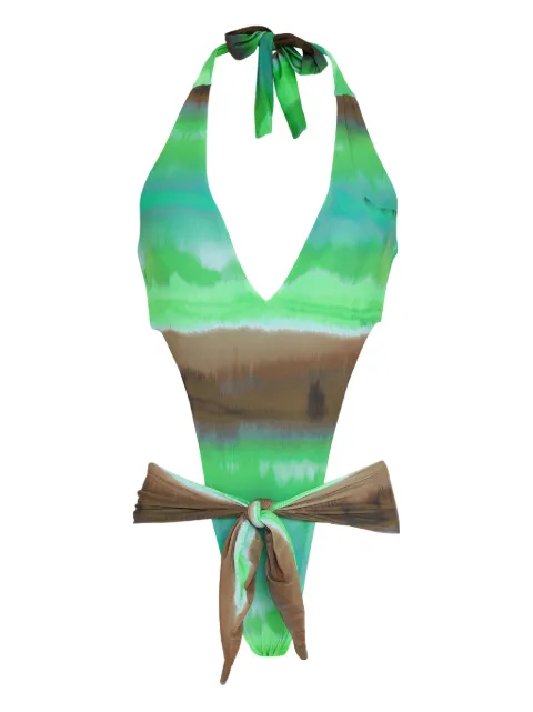 Amir Slama tie-dye swimsuit