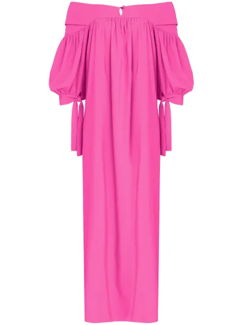 Amir Slama off-shoulder maxi dress