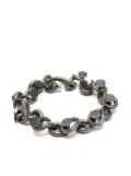 Guidi nail chain bracelet - Silver