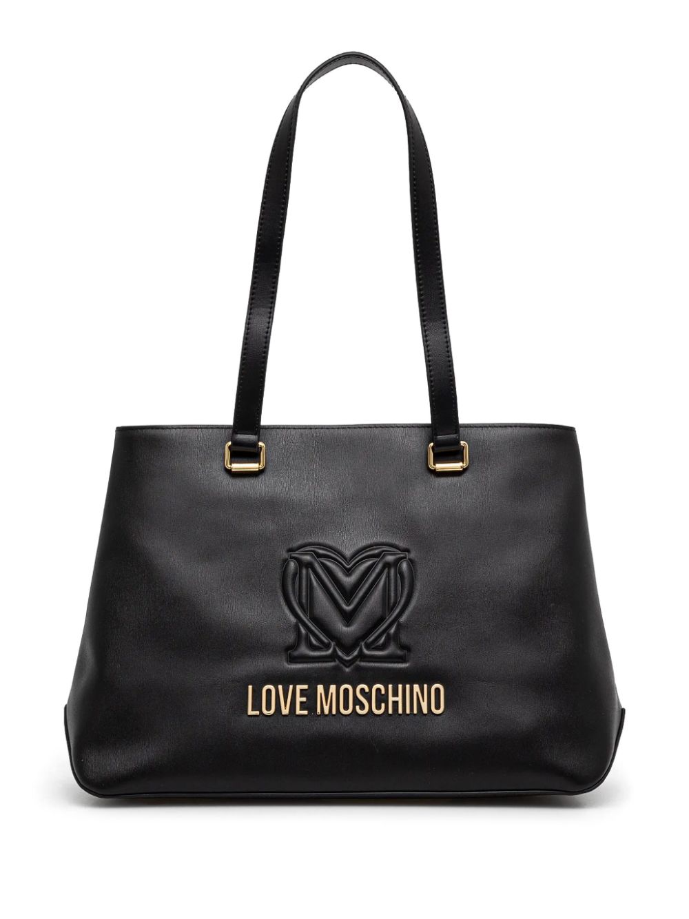 logo-plaque tote bag