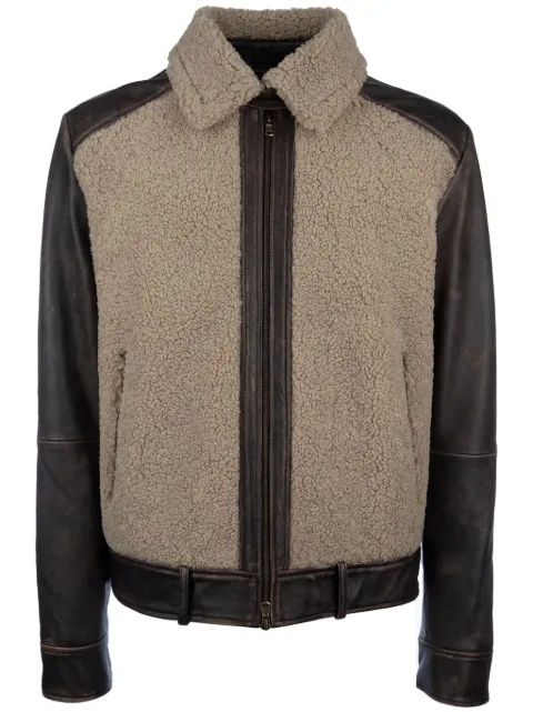 D'amico shearling-panel jacket 