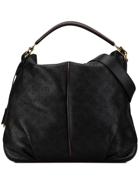 Louis Vuitton Pre-Owned 2012 Monogram Mahina Selene MM satchel WOMEN