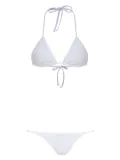 Amir Slama x Jade Jade waffle-effect bikini - White