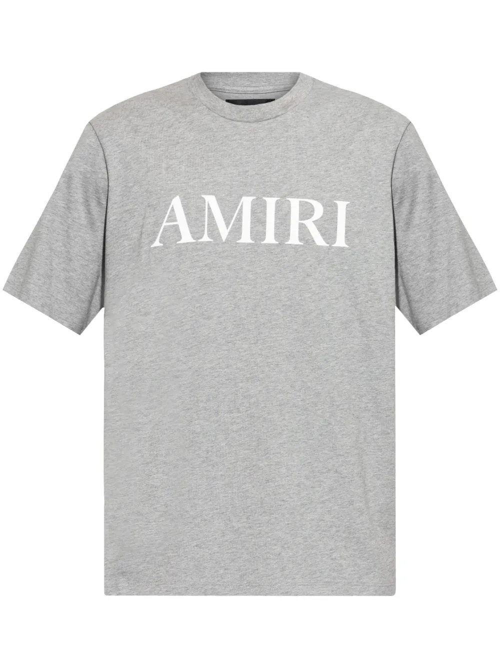 Amiri Stencil Logo-print Cotton-jersey T-shirt In Gray