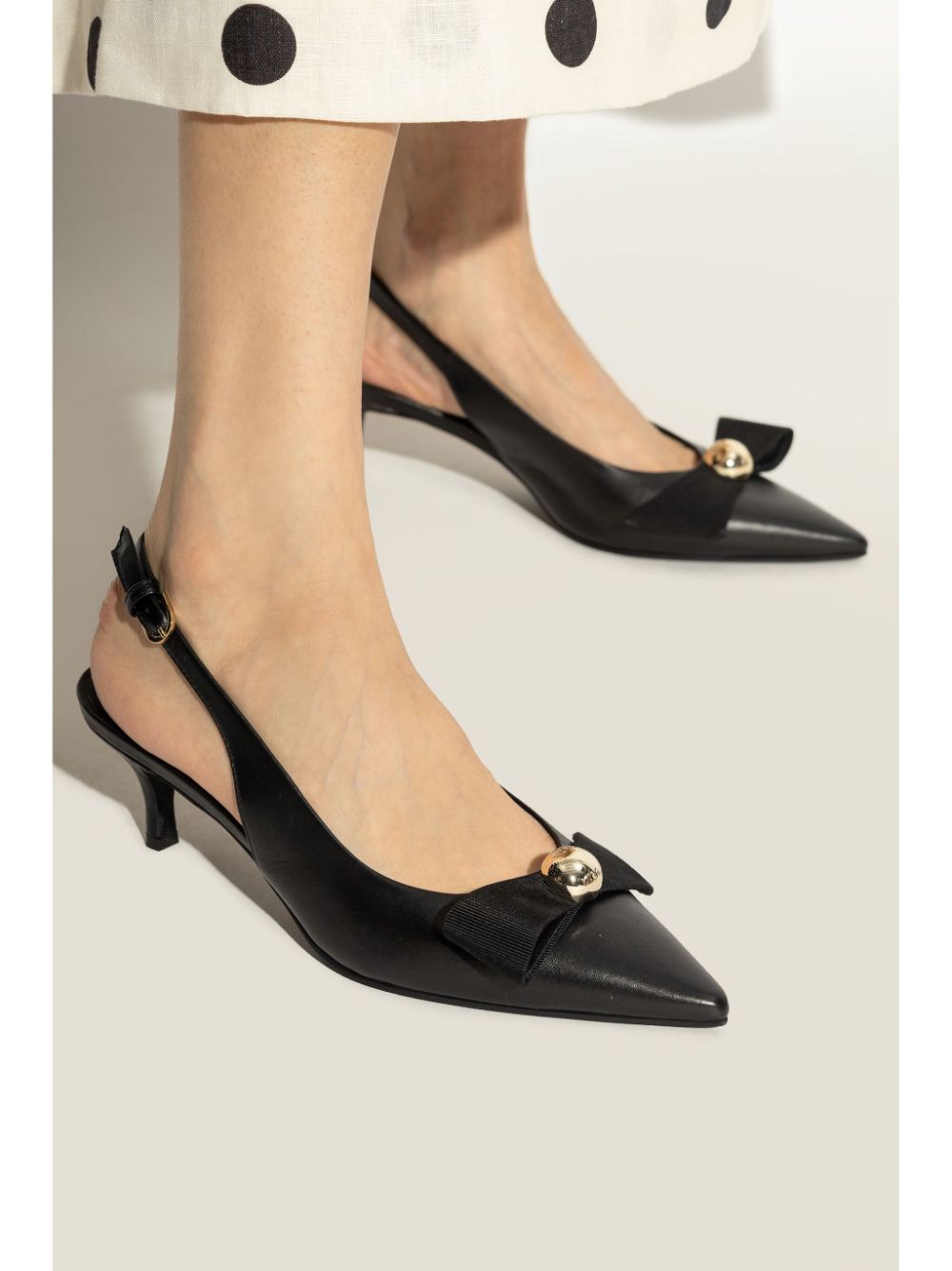 Furla 70 mm Sfera pumps Zwart