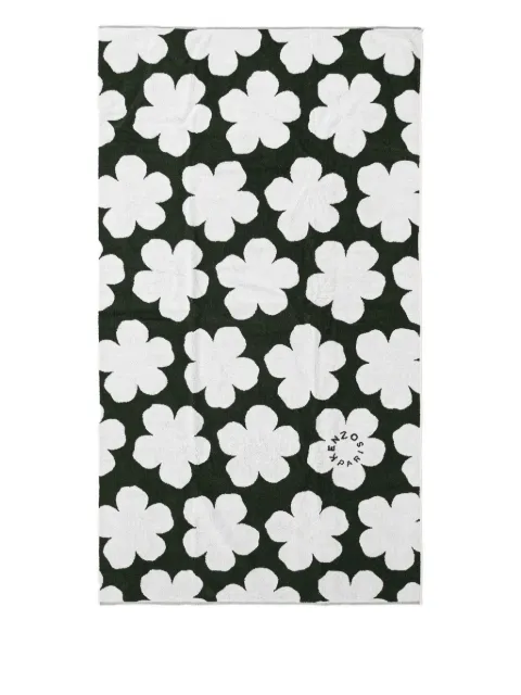 Kenzo flower-motif beach towel