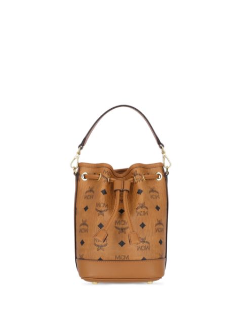 MCM monogram bucket bag